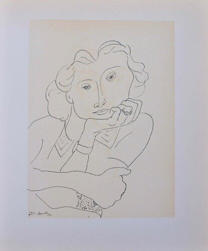 Femme pensive by Henri Matisse, Print for Sale on Singulart