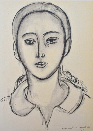 Portrait d'écolière van Henri Matisse, Afdruk te koop op Singulart