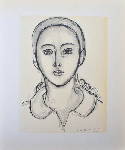 Portrait d'écolière by Henri Matisse, Print for Sale on Singulart