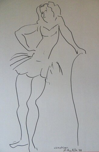 Christiane, la danseuse by Henri Matisse, Print for Sale on Singulart