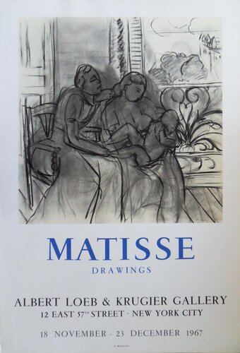 Maternité, Affiche en lithographie by Henri Matisse, Print for Sale on Singulart