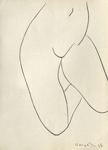 Nu by Henri Matisse, Work on Paper for Sale on Singulart