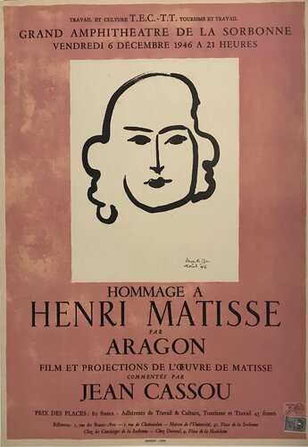 Sorbonne - Aragon di Henri Matisse, Stampa in vendita su Singulart