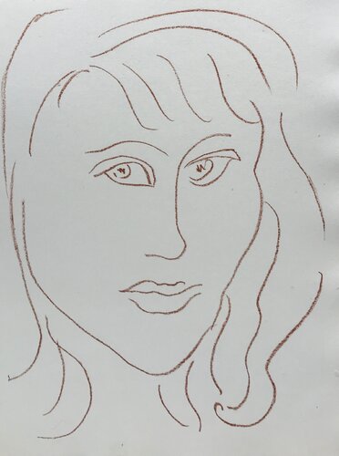 Visages VII di Henri Matisse, Stampa in vendita su Singulart