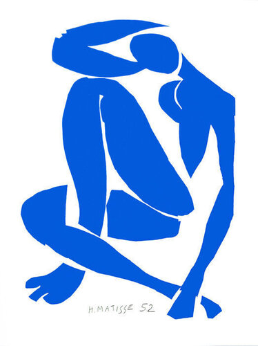 Nu Bleu VIII di Henri Matisse, Stampa in vendita su Singulart