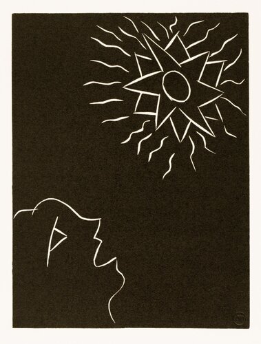 . . . MAIS SOUDAIN LE SOLEIL, SECOUANT SA CRINIÈRE . . . (p. 43; variant II) van Henri Matisse, Afdruk te koop op Singulart
