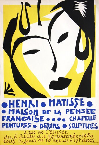Maison de la Pensee Francaise van Henri Matisse, Afdruk te koop op Singulart