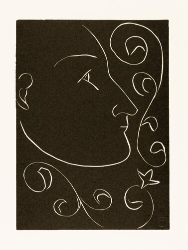 . . . ET IL FAUDRA MOURIR SANS AVOIR TUÉ LE VENT . . . (p. 23; variant VIII) van Henri Matisse, Afdruk te koop op Singulart