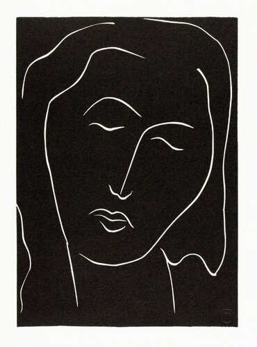 . . . DORS, DORMEUSE AUX LONGS CILS . . . (Variant IV) van Henri Matisse, Afdruk te koop op Singulart