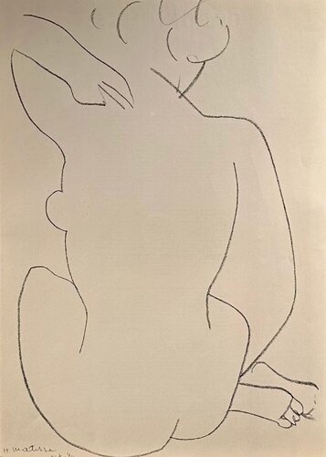Derriere Le Miroir Nu De Dos van Henri Matisse, Afdruk te koop op Singulart