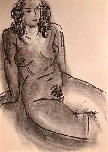 Derriere Le Miroir Seated Nude van Henri Matisse, Afdruk te koop op Singulart