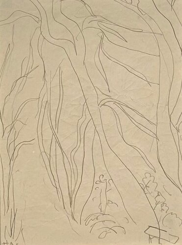 Etude Pour Poesies van Henri Matisse, Werk op papier te koop op Singulart