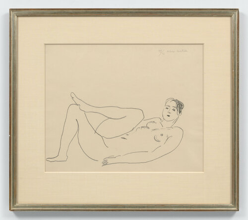 Nu couché, jambe repliée - Étude de jambes van Henri Matisse, Afdruk te koop op Singulart