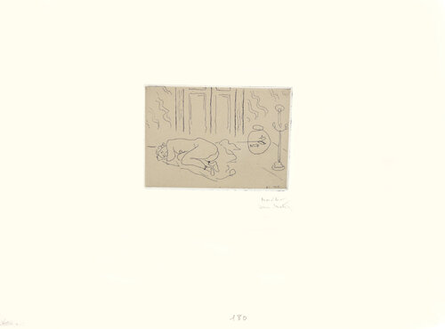 Figure endormie dans un intérieur van Henri Matisse, Afdruk te koop op Singulart