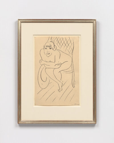 Nu au rocking chair van Henri Matisse, Afdruk te koop op Singulart