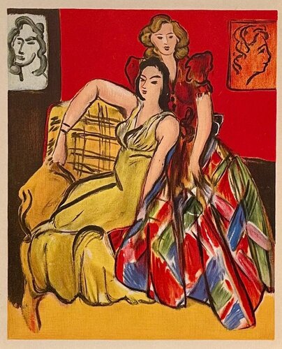 La Robe Juane Et La Robe Ecossaise van Henri Matisse, Afdruk te koop op Singulart