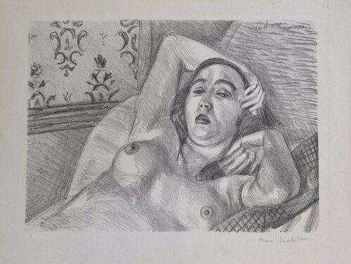 D416 Le Repos Du Modele van Henri Matisse, Afdruk te koop op Singulart