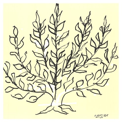 Henri Matisse - Le Buisson - 2010 Lithograph 27" x 27" van Henri Matisse, Afdruk te koop op Singulart