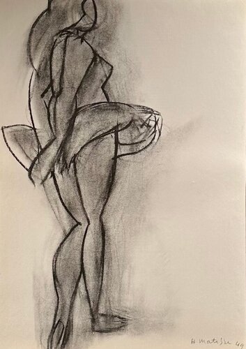 Derriere Le Miroir Danseuse van Henri Matisse, Afdruk te koop op Singulart