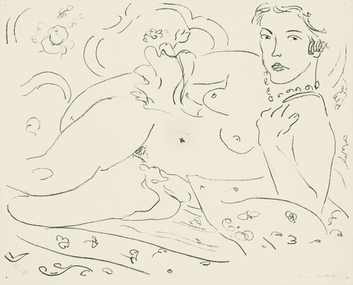 Nu, main gauche pres de l'epaule, 33/50 van Henri Matisse, Andere media te koop op Singulart