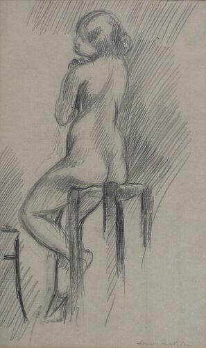 Nu Assit van Henri Matisse, Werk op papier te koop op Singulart