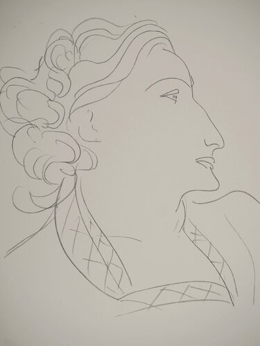 Profil fémini di Henri Matisse, Stampa in vendita su Singulart