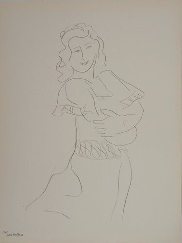 La danseuse, Lithographie signée by Henri Matisse, Print for Sale on Singulart