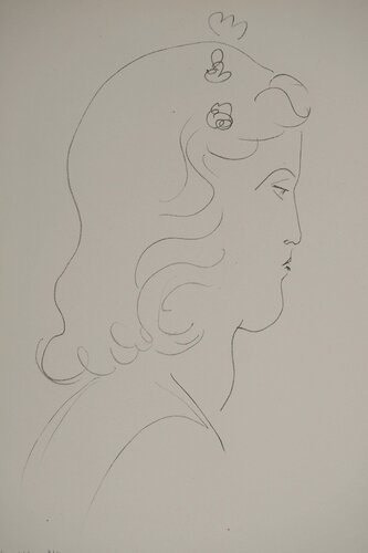La muse de profi di Henri Matisse, Stampa in vendita su Singulart