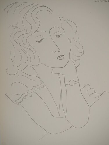 La patience féminin van Henri Matisse, Afdruk te koop op Singulart