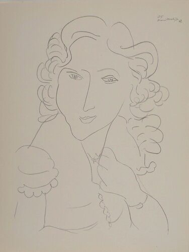 La femme heureuse von Henri Matisse, Druck kaufen auf Singulart