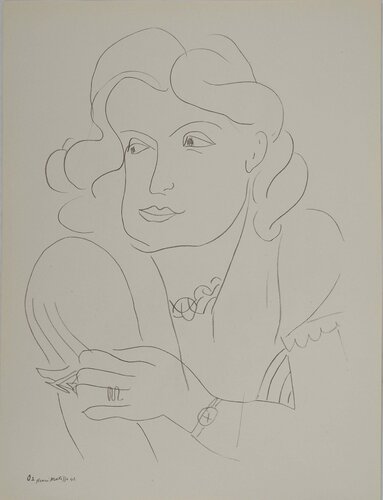 La femme pensante van Henri Matisse, Afdruk te koop op Singulart