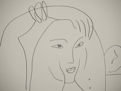 Le visage découvert par Henri Matisse, Édition en vente sur Singulart