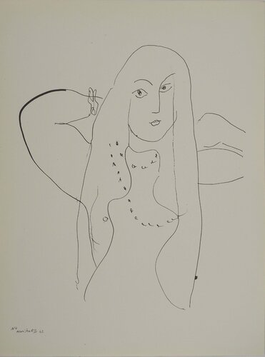 La femme au collier de perles van Henri Matisse, Afdruk te koop op Singulart