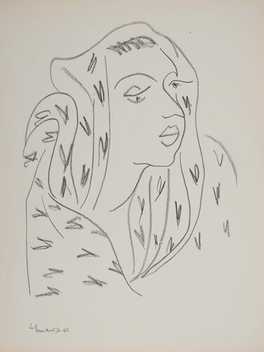 La servante von Henri Matisse, Druck kaufen auf Singulart