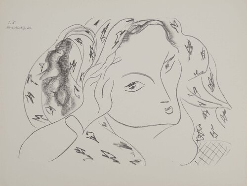 L'orientale di Henri Matisse, Stampa in vendita su Singulart