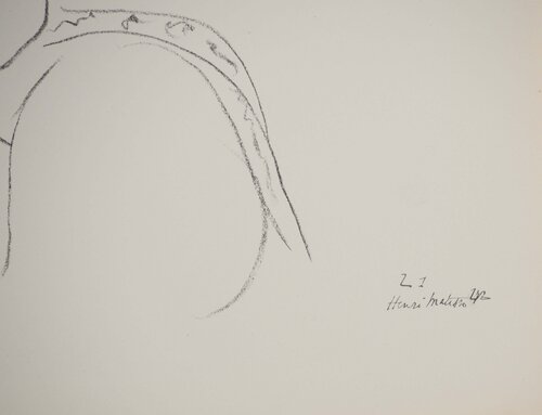 Profil féminin di Henri Matisse, Stampa in vendita su Singulart