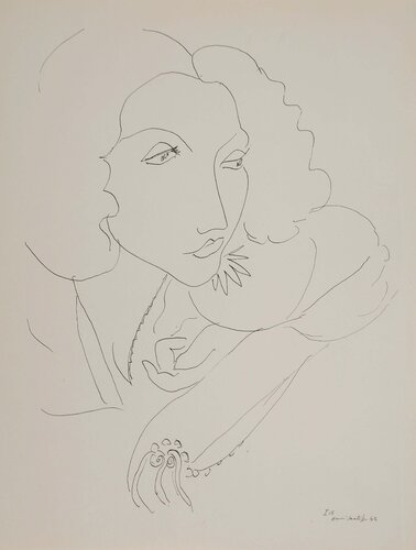 L'attente amoureuse de Henri Matisse, Impresión a la venta en Singulart
