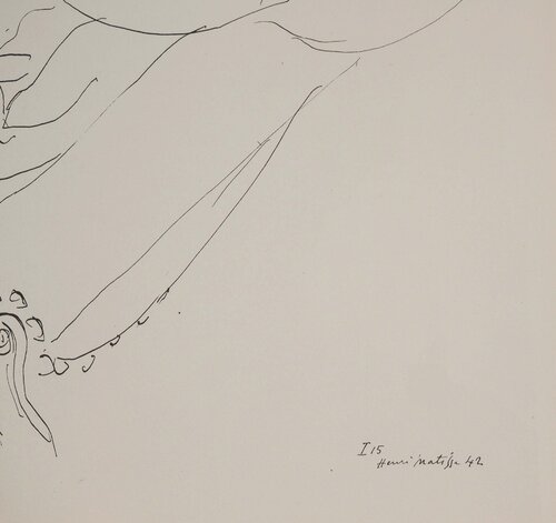 L'attente amoureuse di Henri Matisse, Stampa in vendita su Singulart