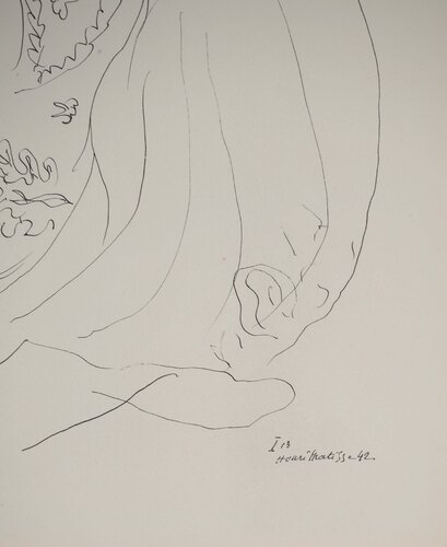 Jeune fille à la blouse di Henri Matisse, Stampa in vendita su Singulart