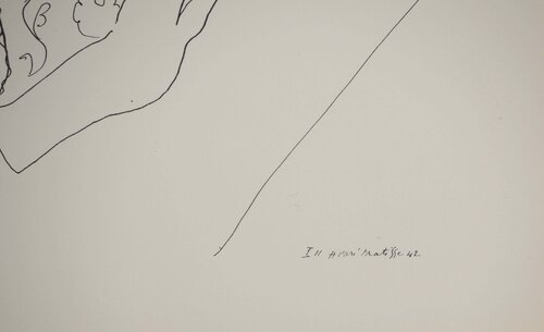 Rêverie solitaire van Henri Matisse, Afdruk te koop op Singulart