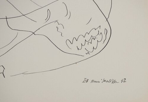 La bohémienne assoupie di Henri Matisse, Stampa in vendita su Singulart