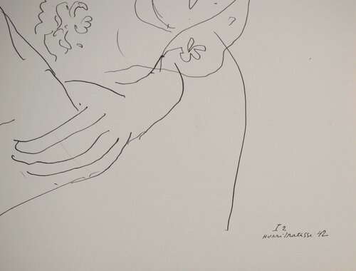 Jeune fille à la cape di Henri Matisse, Stampa in vendita su Singulart