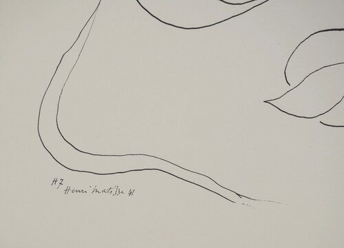Citrouilles et pot de fleurs di Henri Matisse, Stampa in vendita su Singulart
