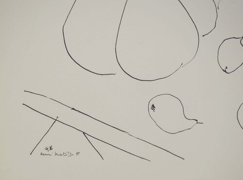 Nature morte aux poires di Henri Matisse, Stampa in vendita su Singulart