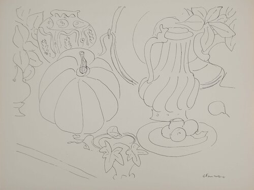 Nature morte à la citrouille by Henri Matisse, Print for Sale on Singulart