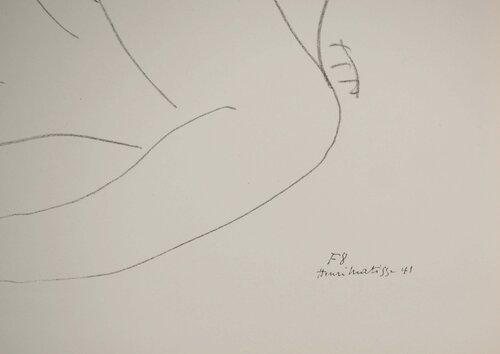 Femme sur canapé di Henri Matisse, Stampa in vendita su Singulart