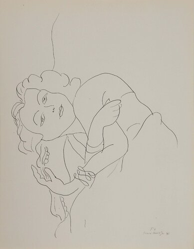 Visage enfantin van Henri Matisse, Afdruk te koop op Singulart