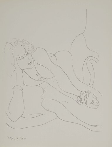 Femme au fauteuil von Henri Matisse, Druck kaufen auf Singulart