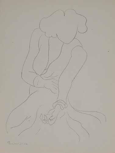 Croquis à la cigarette de Henri Matisse, Impresión a la venta en Singulart