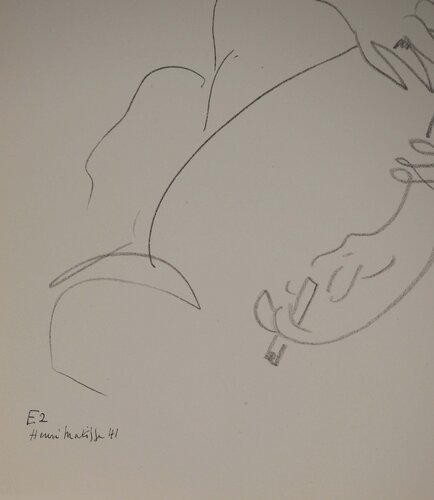 Portrait à la cigarette van Henri Matisse, Afdruk te koop op Singulart